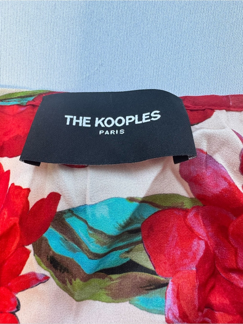 The Kooples Summer Peonies Red Dress Small - Picture 6 of 9